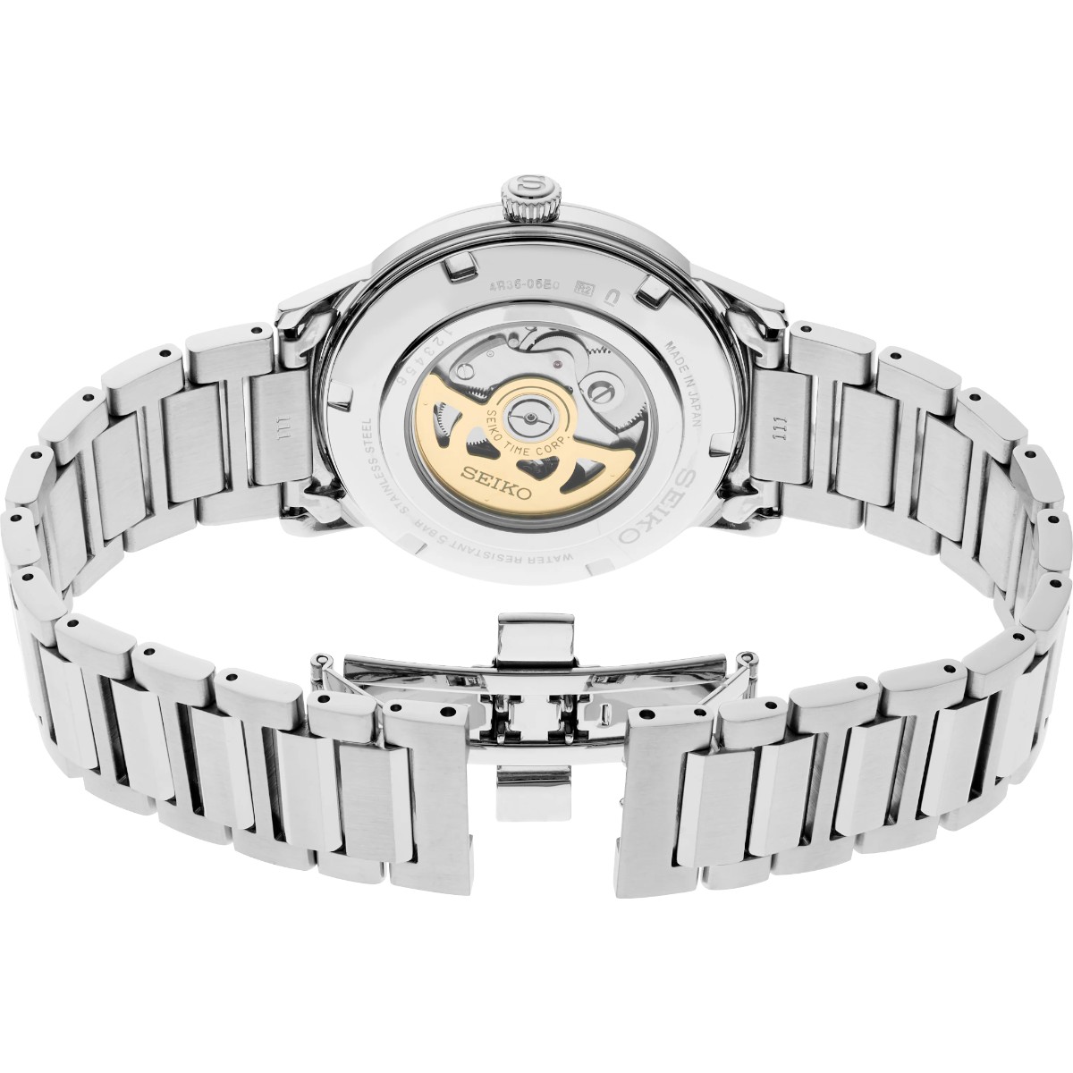 Seiko Presage Cocktail Time 39.5mm Men's Watch, Blue Dial