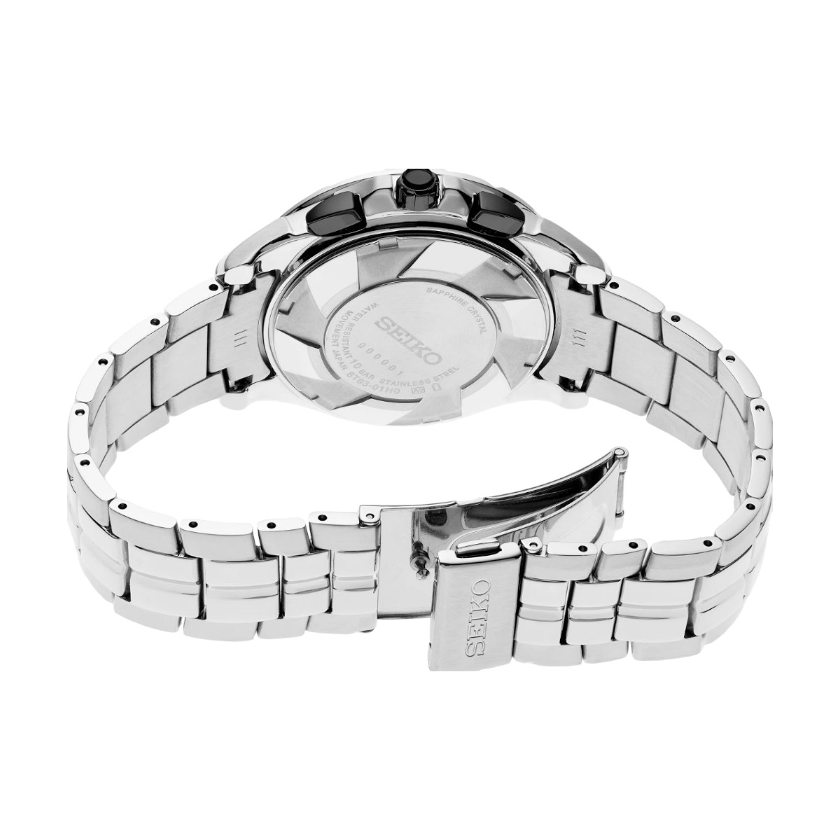 Seiko Coutura 42mm Men's Watch, Silver Dial