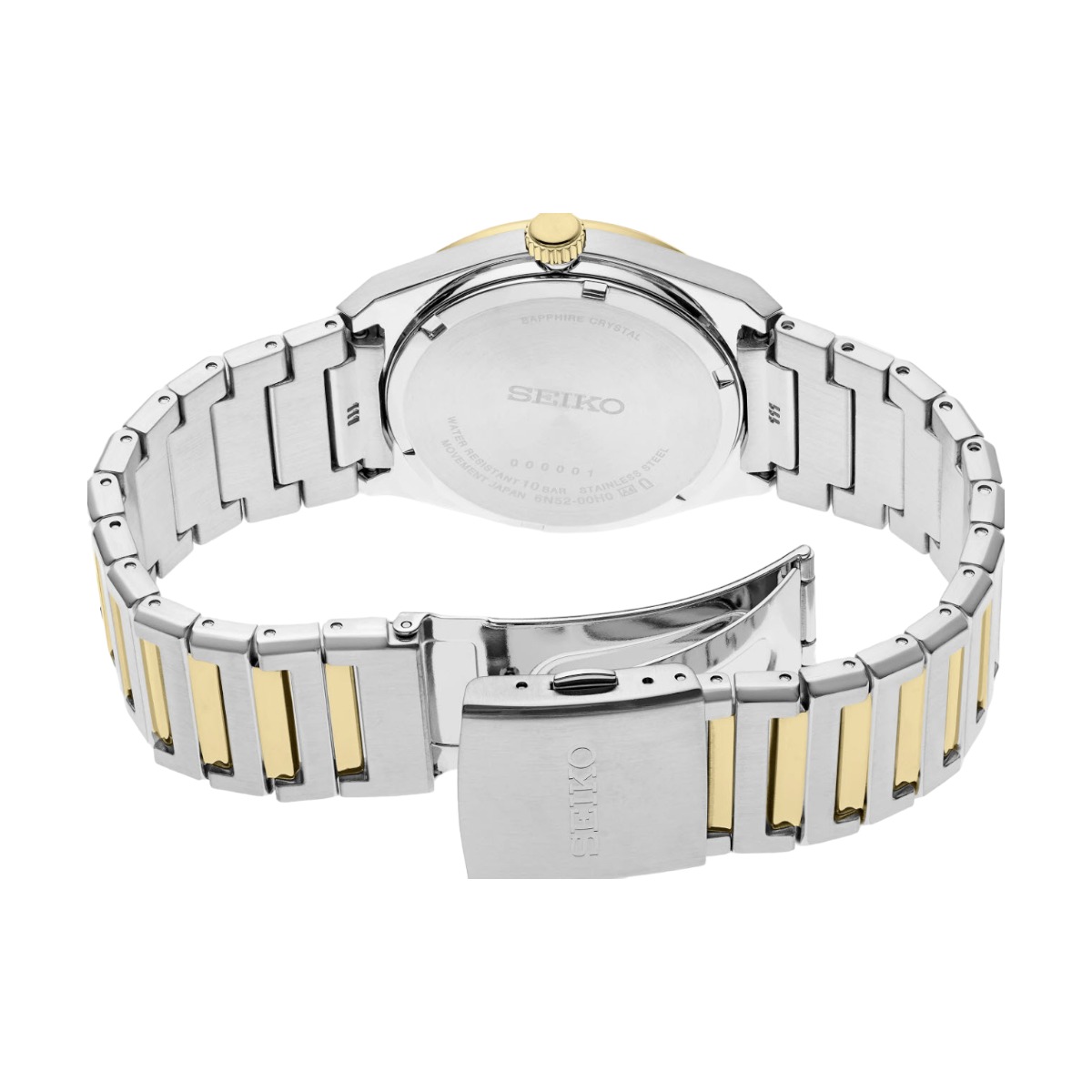 Seiko Essentials 39mm Men's Watch, White Dial