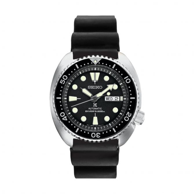 Seiko Prospex 45mm Men's Watch, Black Dial