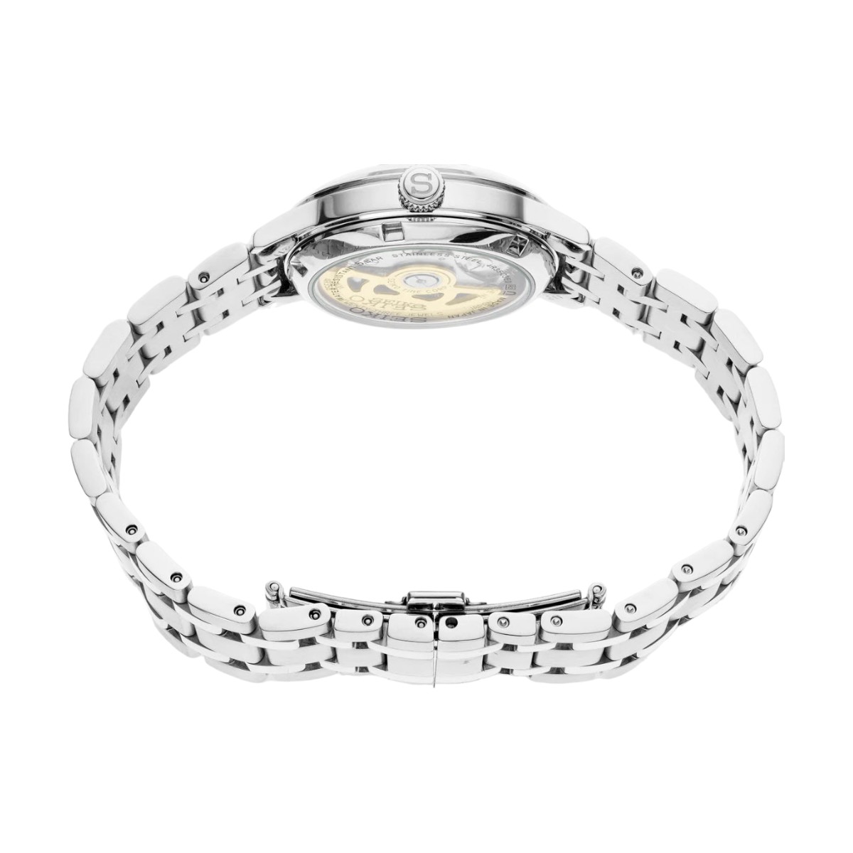 Seiko Presage 33.8mm Women's Watch, Pink Dial