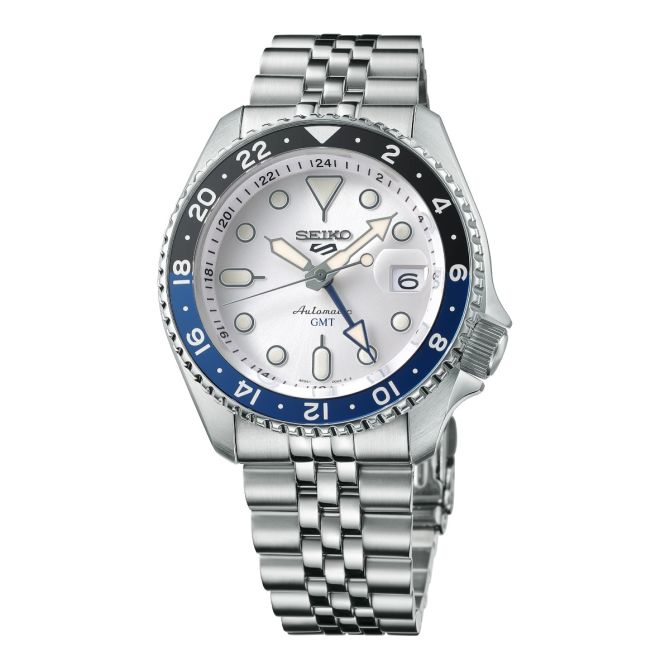 Seiko 5 Sports SKX Series 42.5mm Men's Watch, White Dial | SSK033