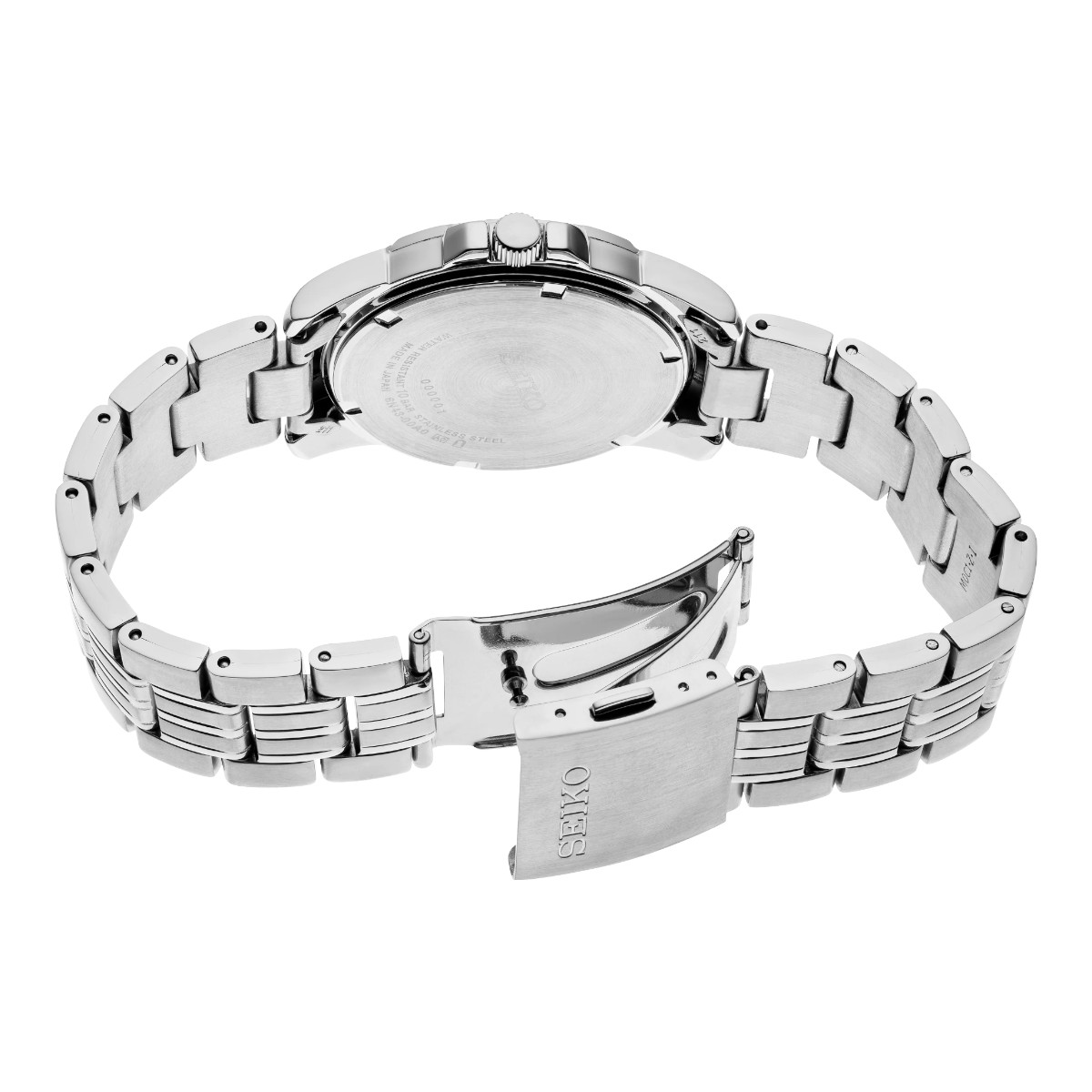 Seiko Essentials 39.6mm Men's Watch, Black