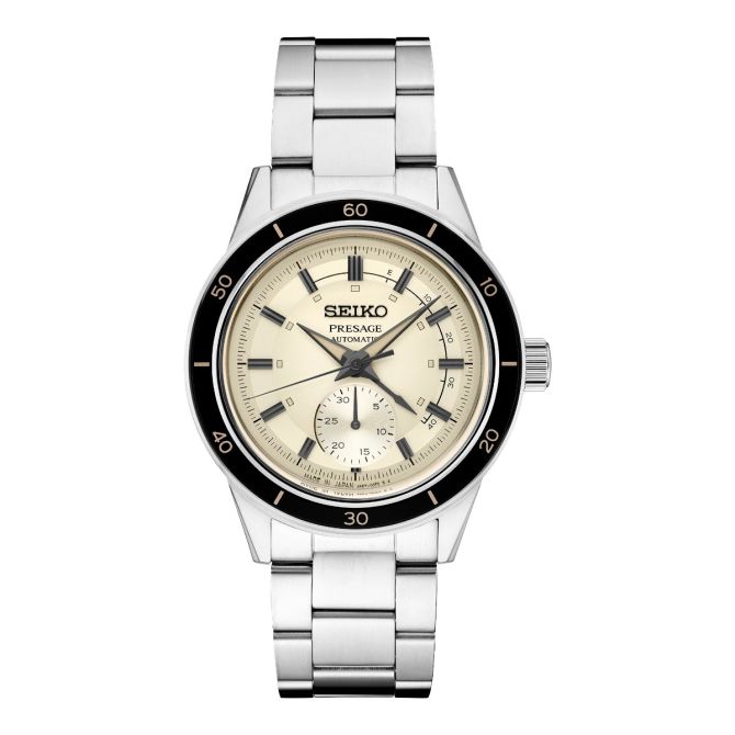 Seiko Presage 41mm Men's Watch, Ivory Dial