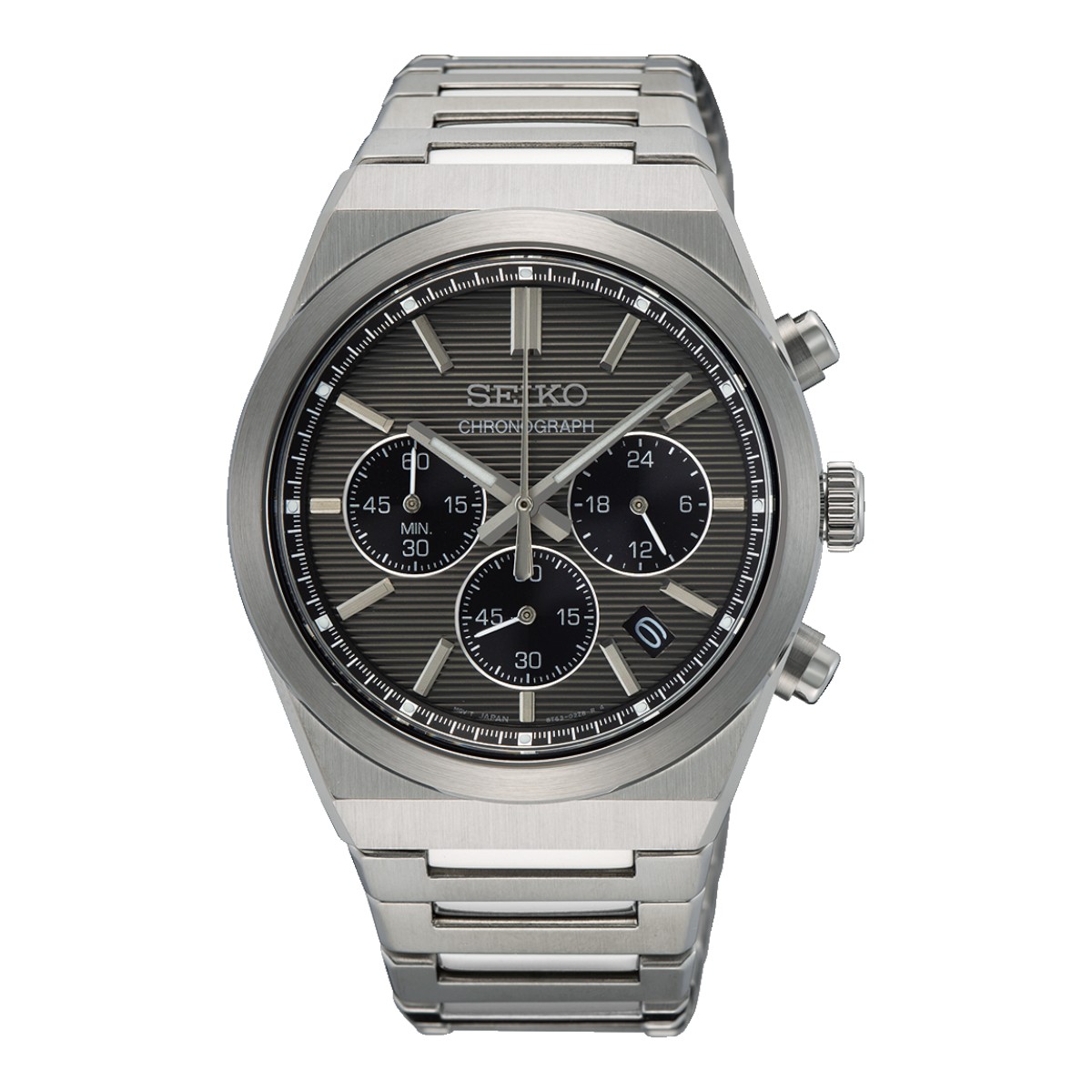 Seiko Essentials Chronograph 40mm Men's Watch, Black Dial