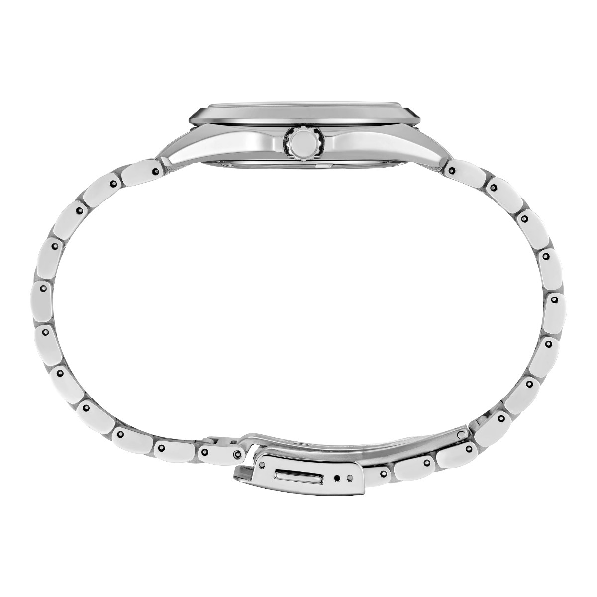 Seiko X Prospex 34mm Women's Watch, Silver and Mother of Pearl Dial