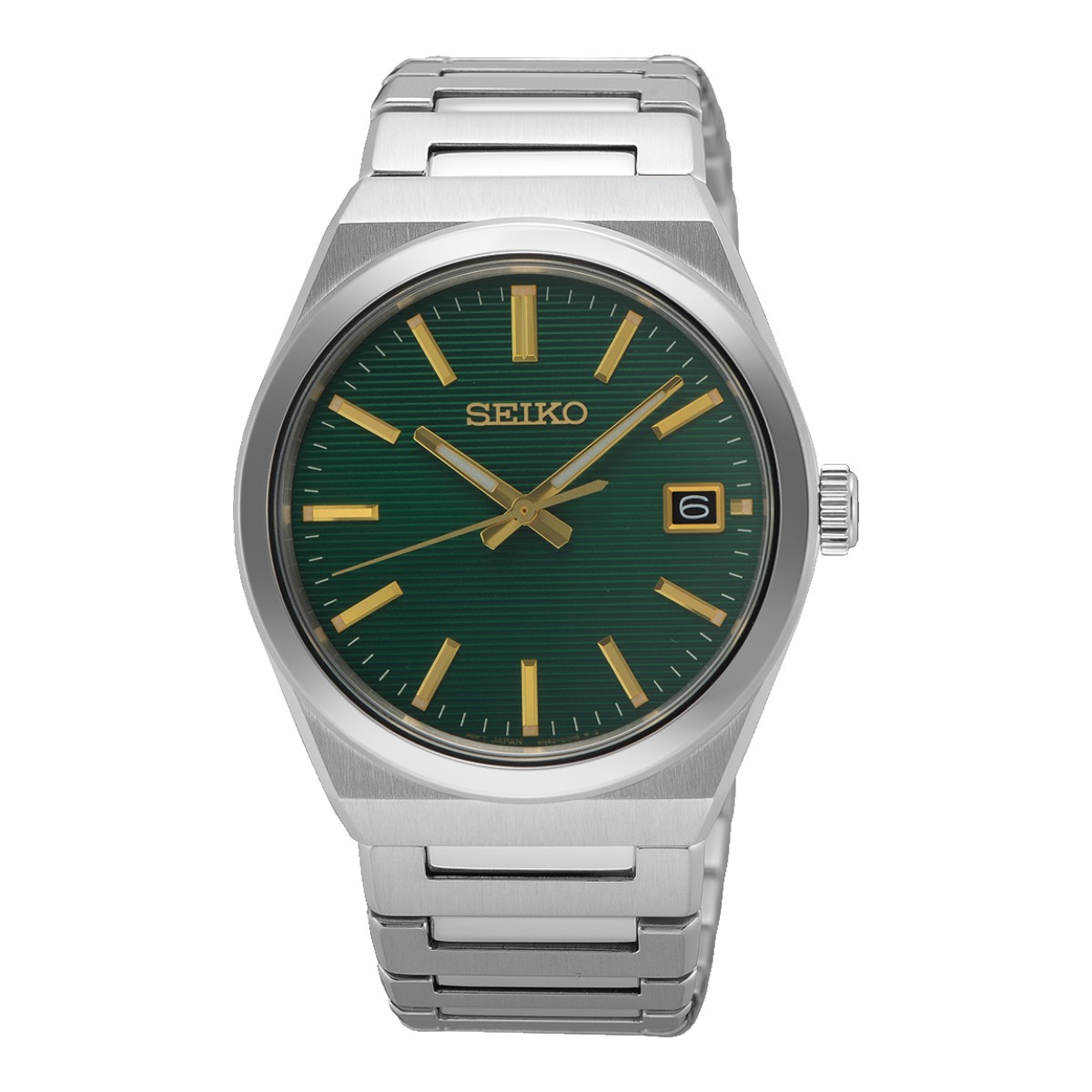 Seiko Essentials 39mm Men's Watch, Green Dial