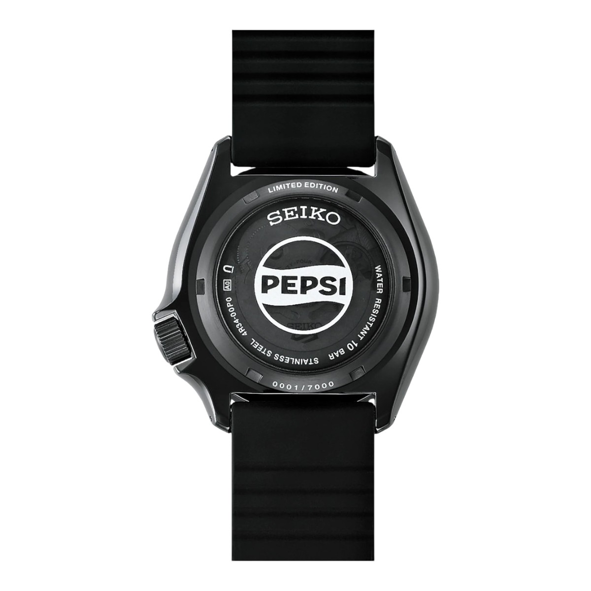 Seiko 5 Sports x Pepsi Automatic 42.5mm Men's Watch, Limited Edition