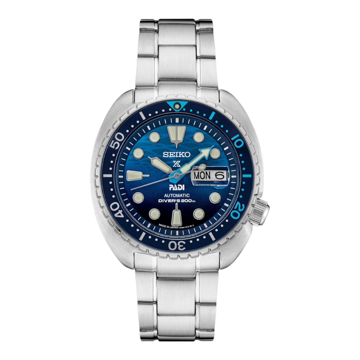 Seiko Automatic Prospex 45mm Men's Watch, Blue Dial