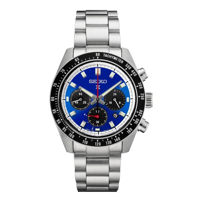 Seiko X Prospex 41.4mm Men's Watch, Blue Dial