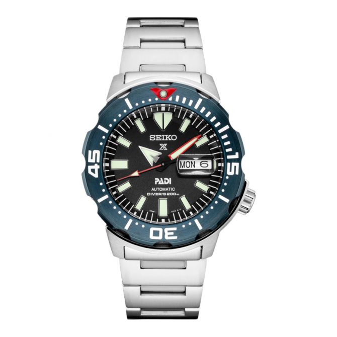 Seiko Prospex PADI Special Edition 42.4mm Men's Watch, Black Dial