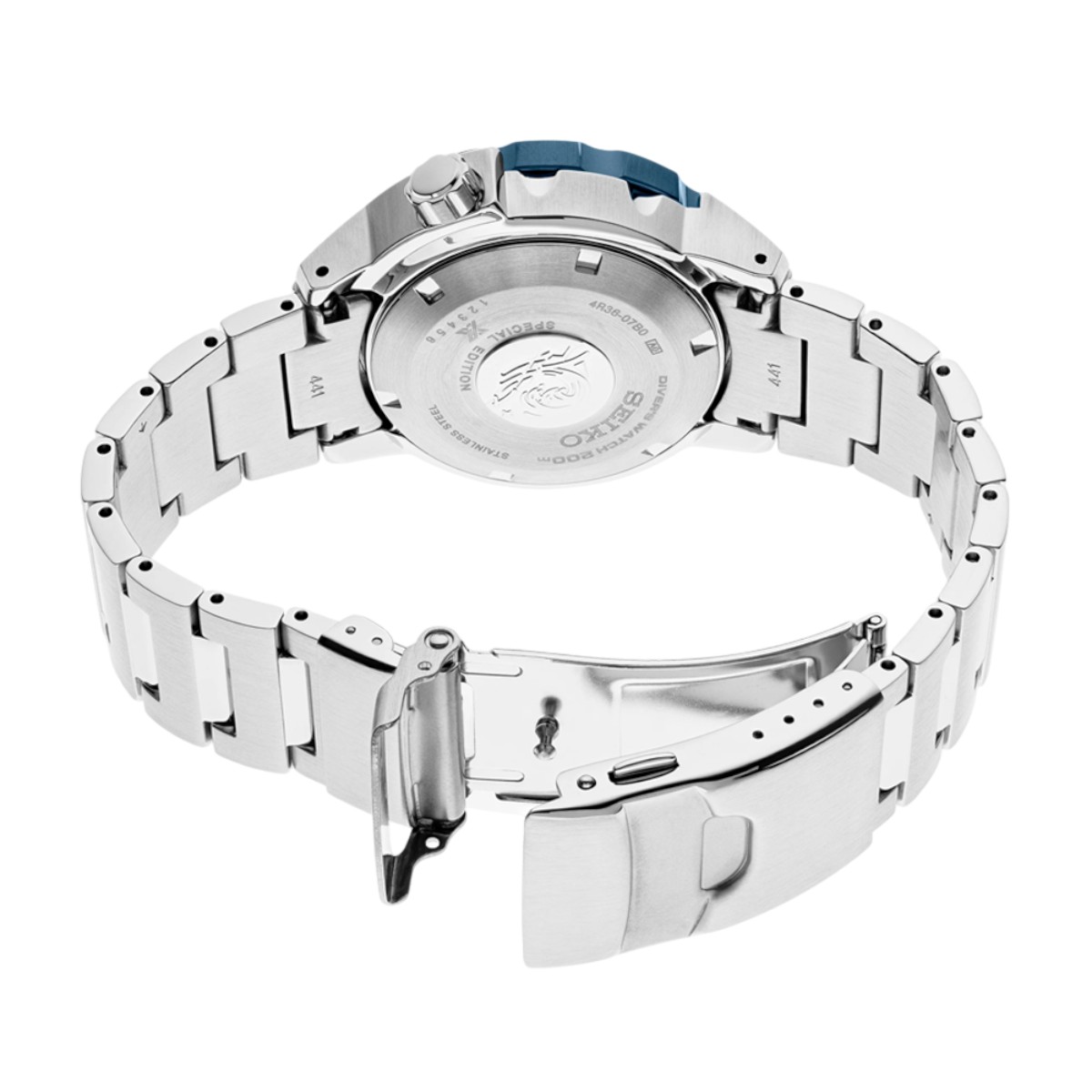 Seiko Prospex PADI Special Edition 42.4mm Men's Watch, Black Dial