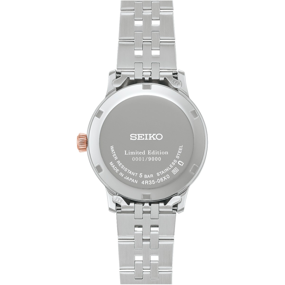 Seiko Presage Cocktail Time Limited Edition 34mm Women's Watch, Pink Mother Of Pearl Dial