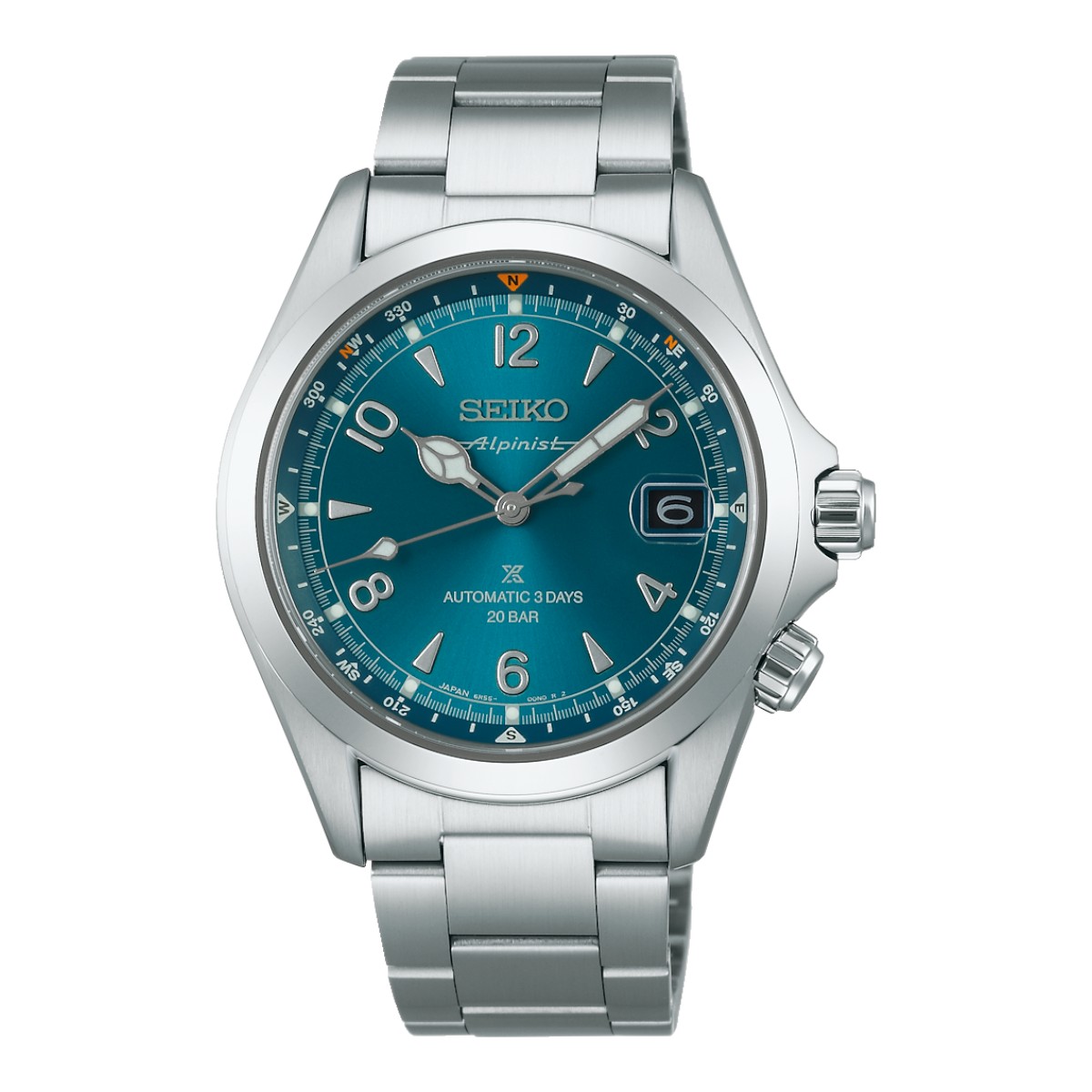 Seiko Prospex Land Mechanical 39.5mm Men's Watch, Blue Dial