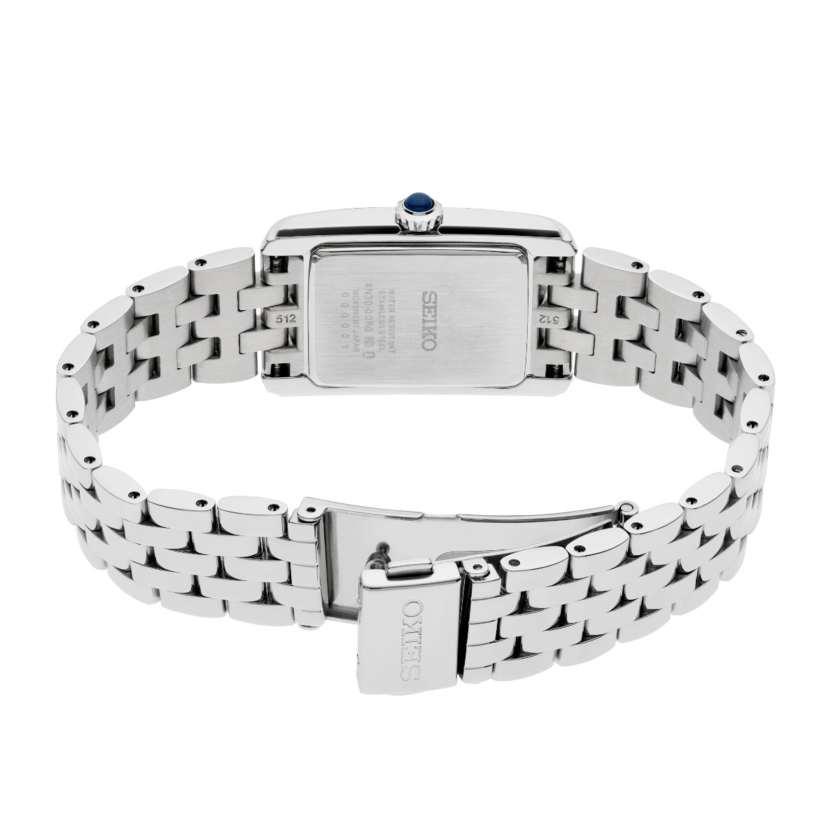 Seiko Essentials 22.7mm Women's Watch, Silver Crystal Dial