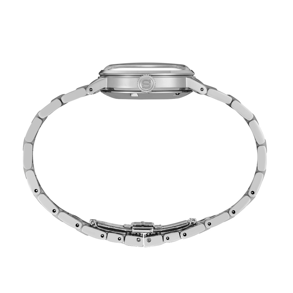 Seiko Presage 30.1mm Women's Watch, White Dial