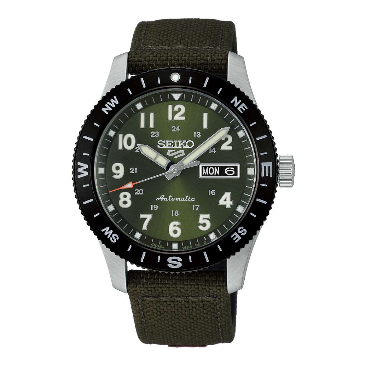 Seiko 5 Sports Field Series 41mm Men's Watch, Green Dial