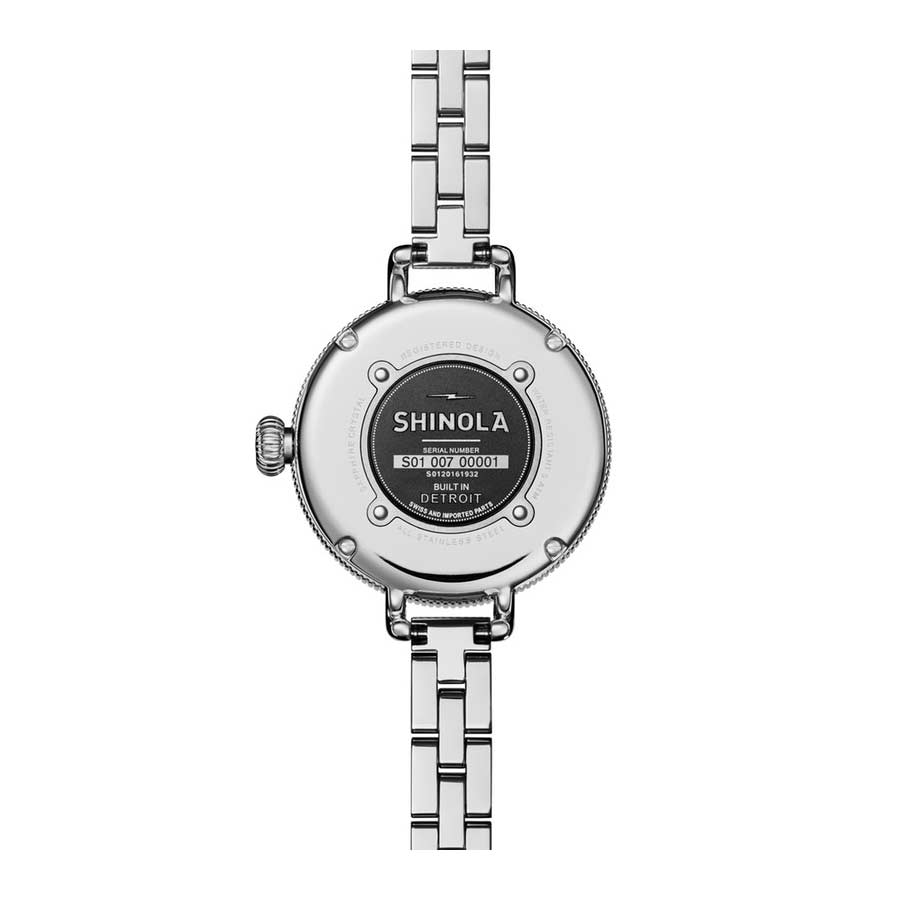 Shinola Birdy 34mm Women's Watch, Midnight Blue Dial