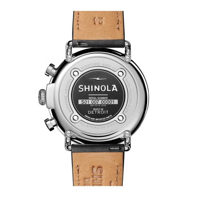 Shinola Runwell 47mm Men's Watch, Cream Dial