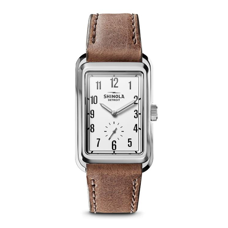 Shinola Omaha Men's Brown Band Watch