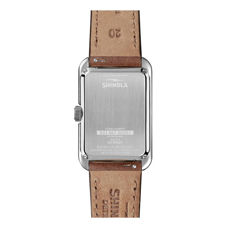Shinola Omaha Men's Brown Band Watch