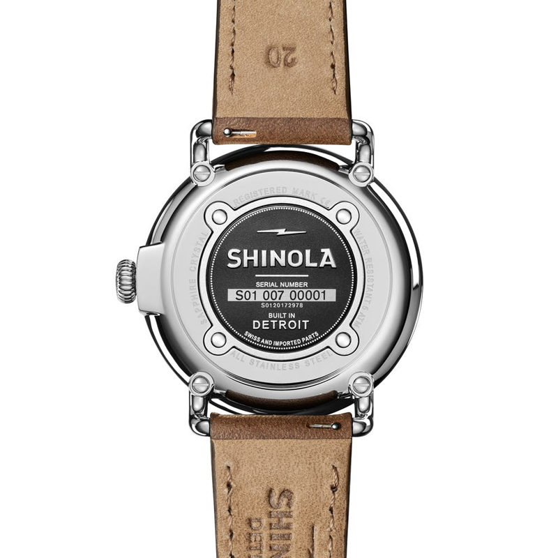 Shinola Runwell 41mm Watch, Blue Dial