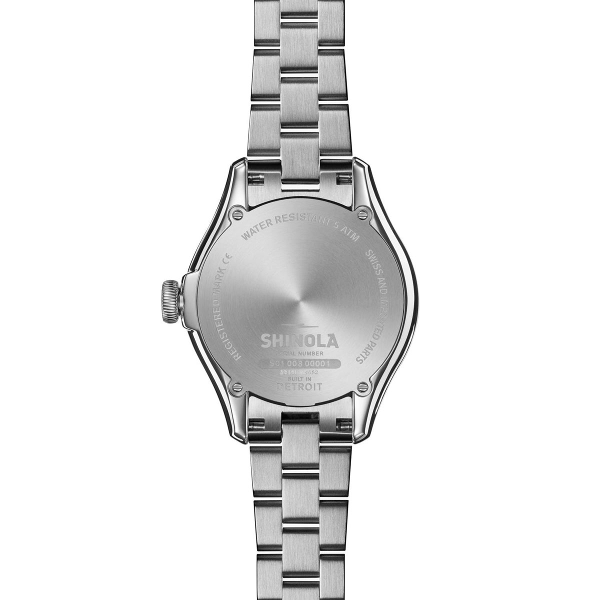 Shinola Vinton 32mm Women's Watch, Mother of Pearl Silver Dial