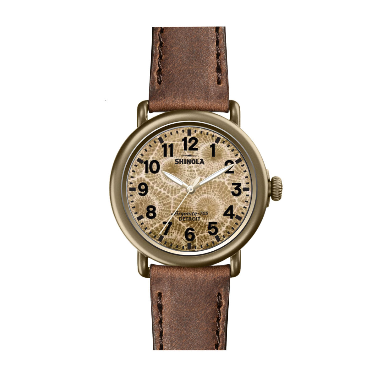 Shinola Runwell 41mm Men's Watch, Light Tan Dial