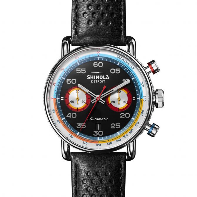 Shinola Canfield Speedway Tachymeter Automatic 44mm Men's