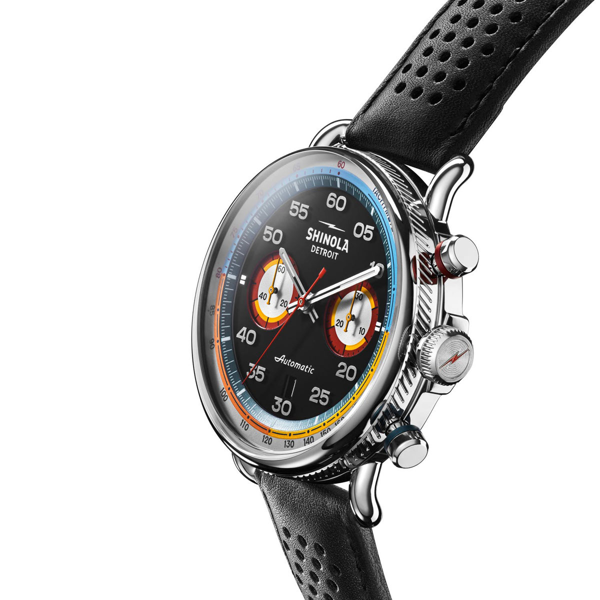 Shinola Canfield Speedway Tachymeter Automatic 44mm Men's Watch, Limited Edition