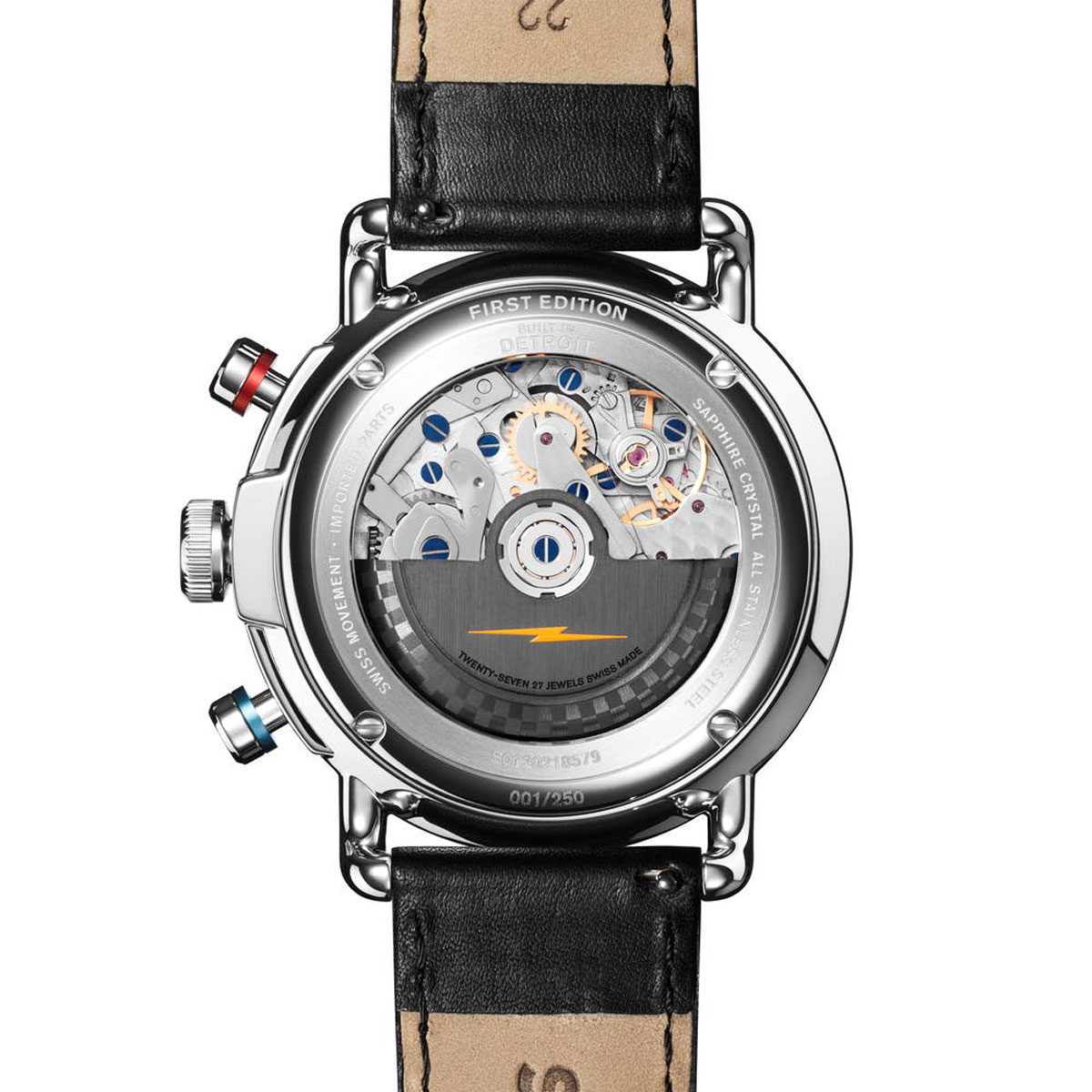 Shinola Canfield Speedway Tachymeter Automatic 44mm Men's Watch, Limited Edition