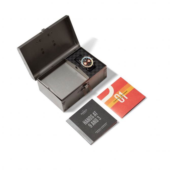 Shinola Canfield Speedway Tachymeter Automatic 44mm Men's Watch
