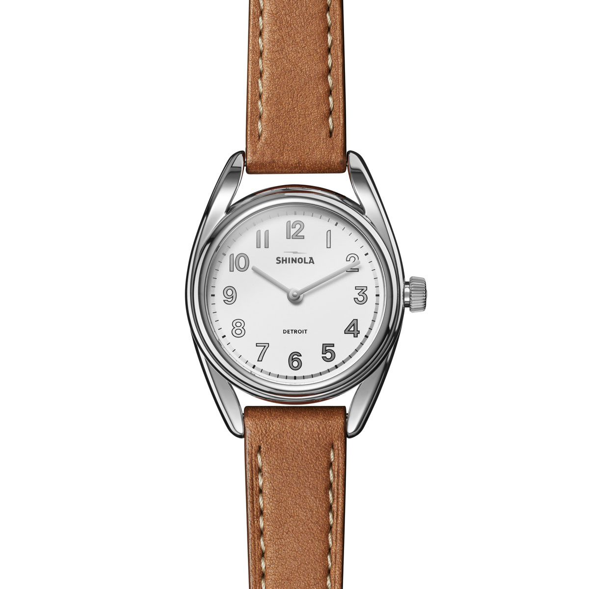 Shinola Derby 30mm Watch, Silver Dial