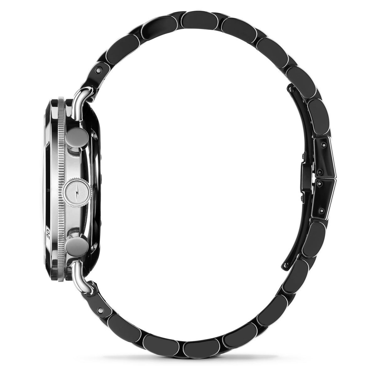 Shinola Canfield Sport 40mm Men's Watch, Black and Silver Dial