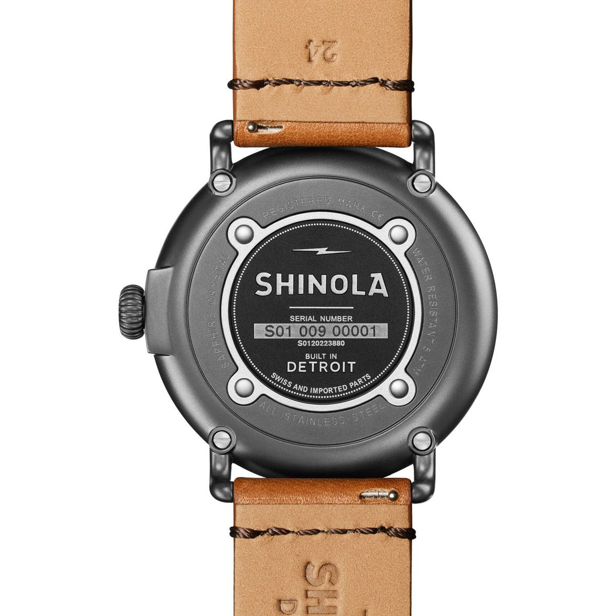 Shinola Runwell 47mm Watch, Midnight Blue Dial