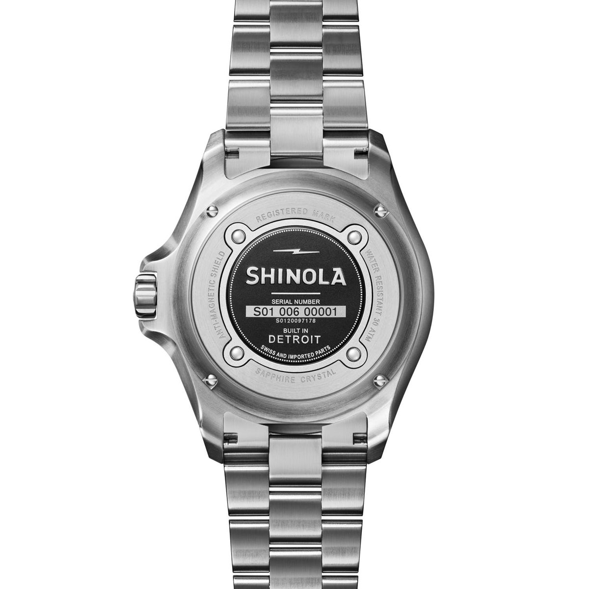 Shinola Lake Michigan Monster Automatic 43mm Watch, Midnight Blue Dial