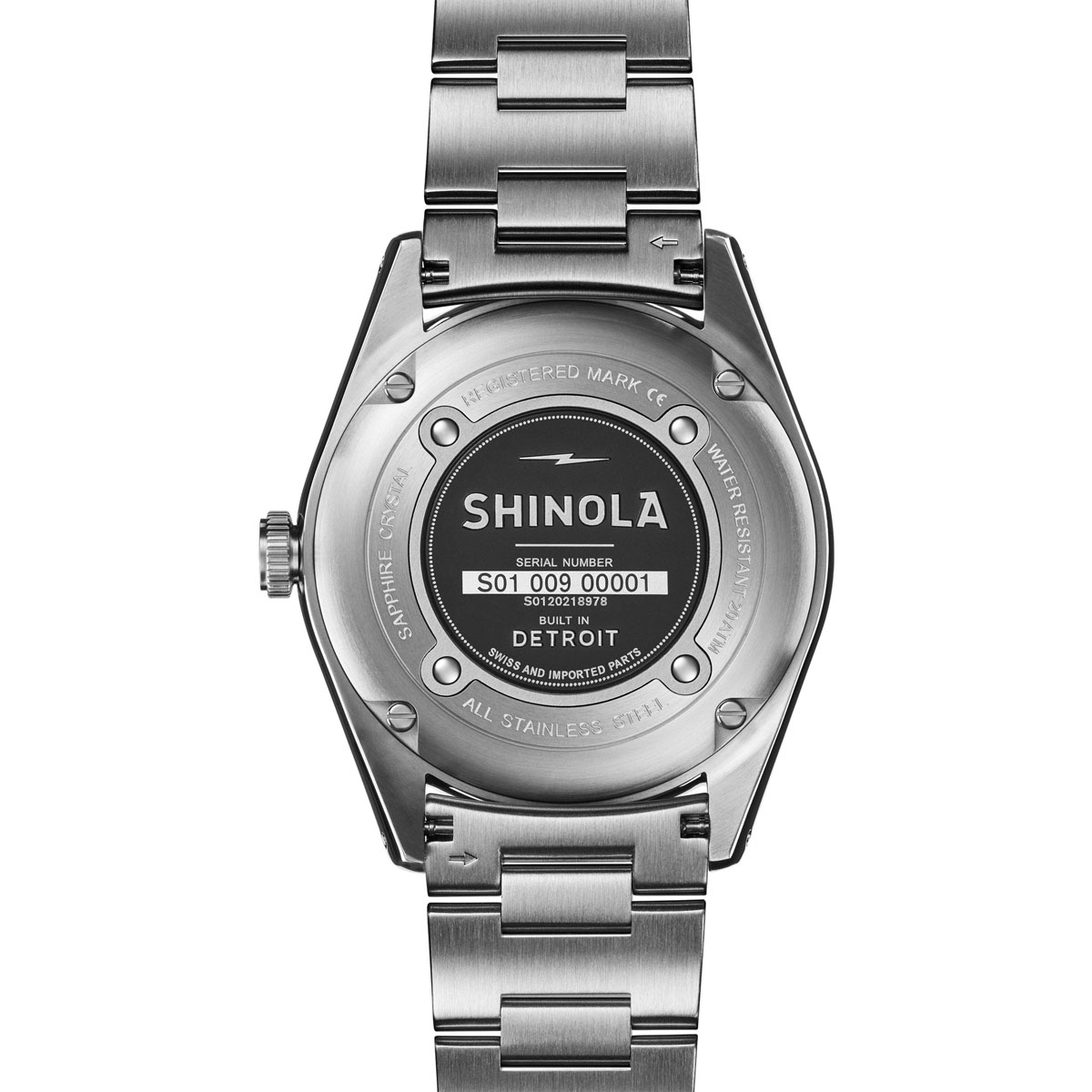 Shinola Duck 42mm Watch, Bermuda Blue and Silver Dial