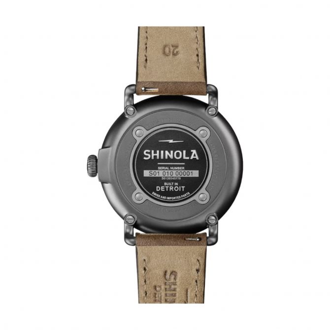 Shinola Runwell 41mm Men's Watch, Petoskey Dial