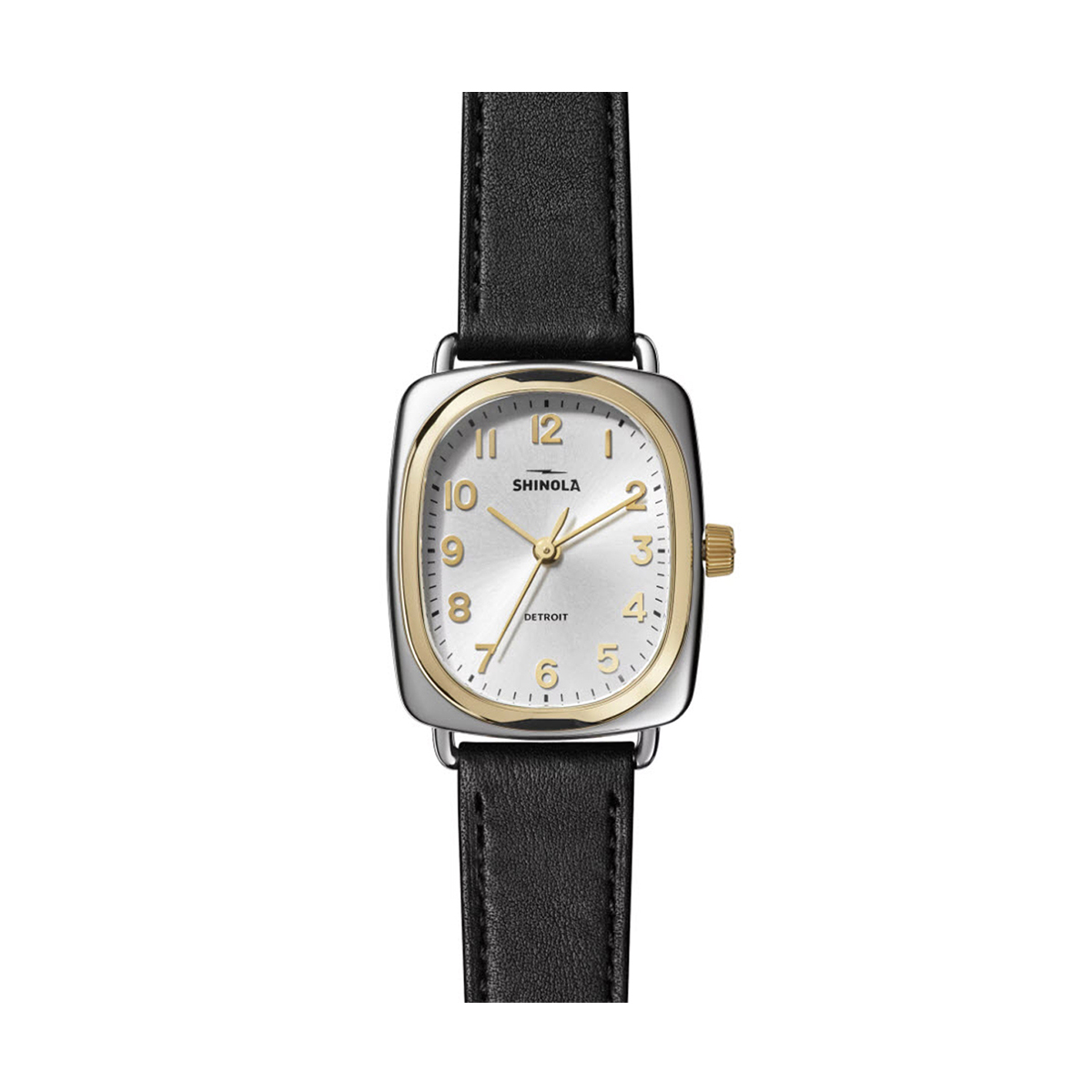 Shinola Bixby 29x34mm Watch, Light Silver and Yellow Gold Tone Dial