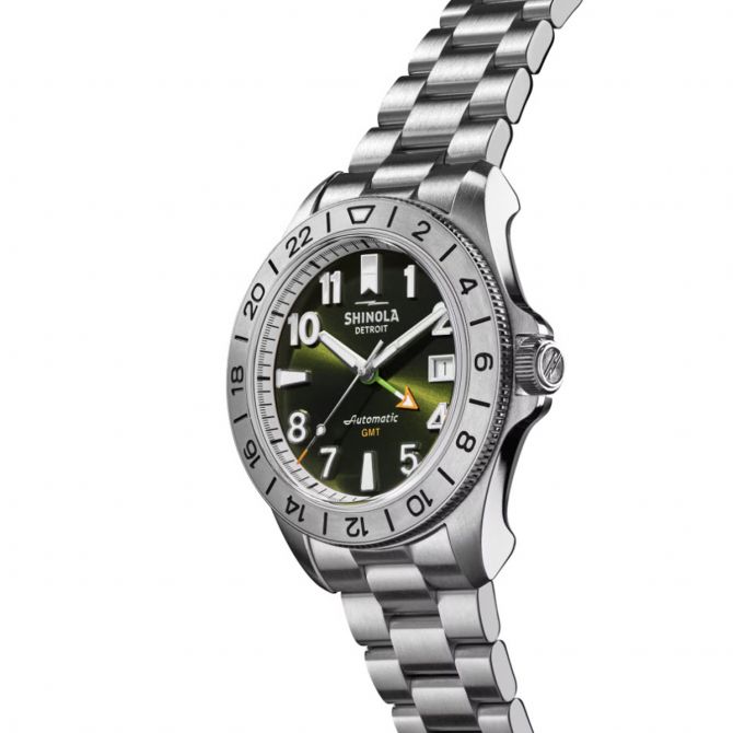 Shinola gmt watch 2025