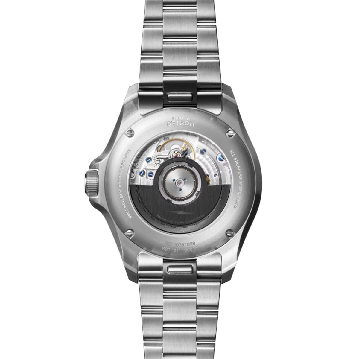 Shinola Monster GMT Automatic 40mm Watch, Black Dial