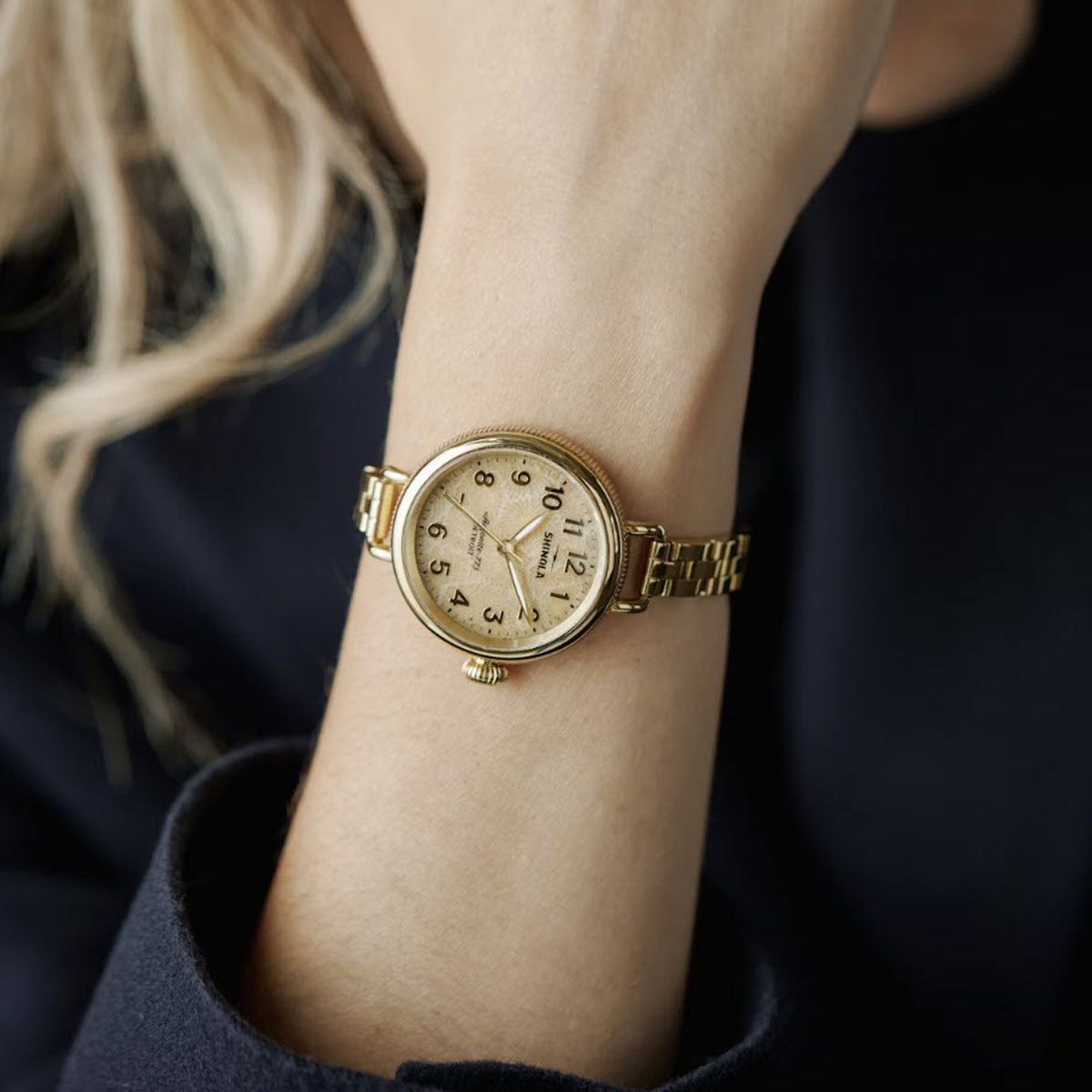 Shinola Birdy 34mm Women's Watch, Petoskey Dial