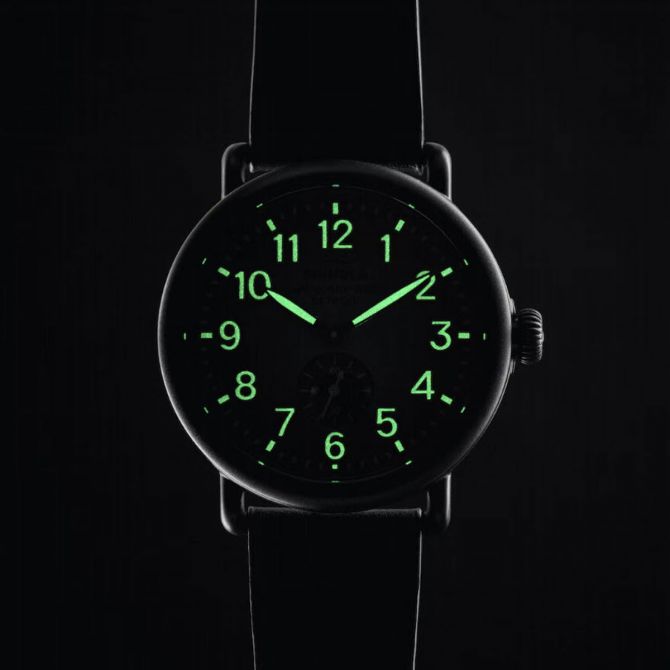 Shinola Runwell 41mm Men's Watch, Black Dial | S0120273232 | Borsheims