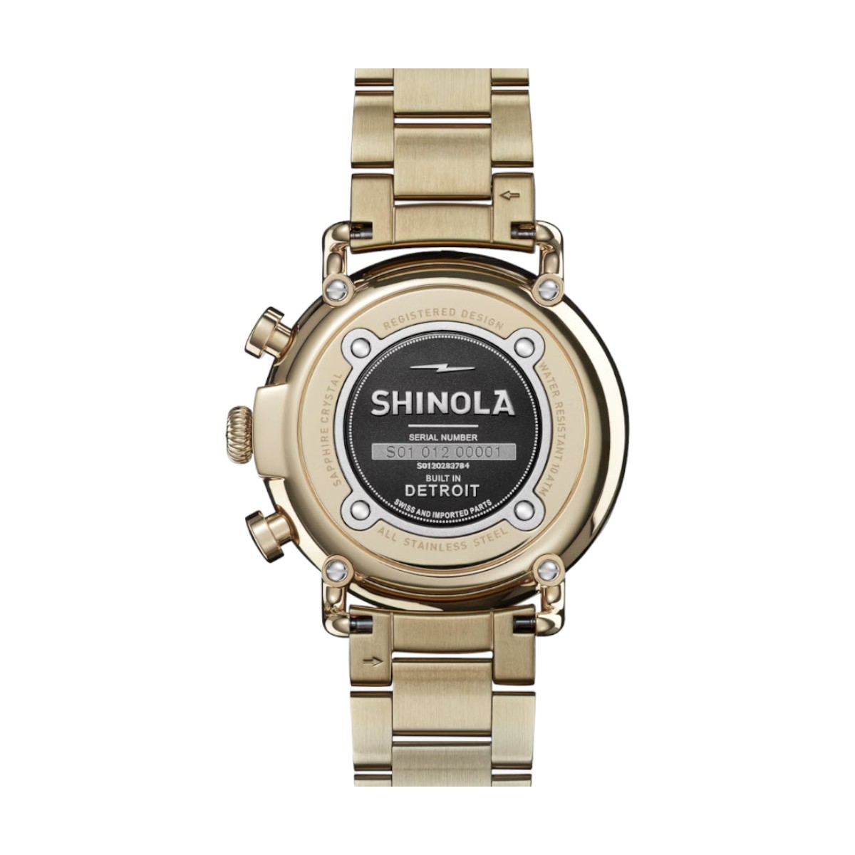 Shinola Runwell Chronograph 41mm Men's Watch, Cream Dial