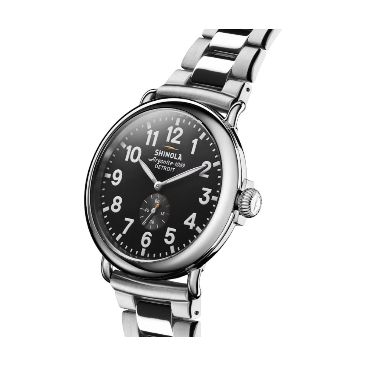 Shinola Runwell 47mm Men's Watch, Black Dial