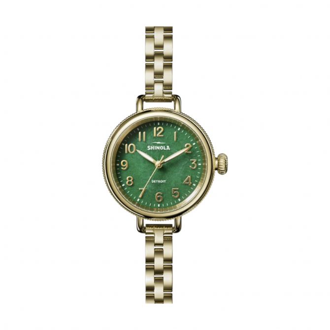 Shinola Birdy 34mm Women's Watch, Aventurine Dial | S0120283779