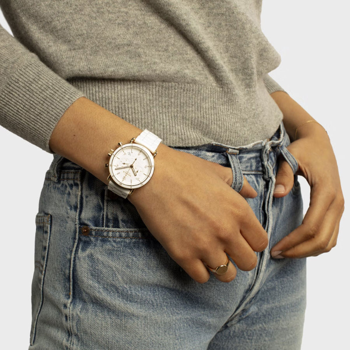 Shinola Canfield Sport 40mm Men's Watch, White Dial