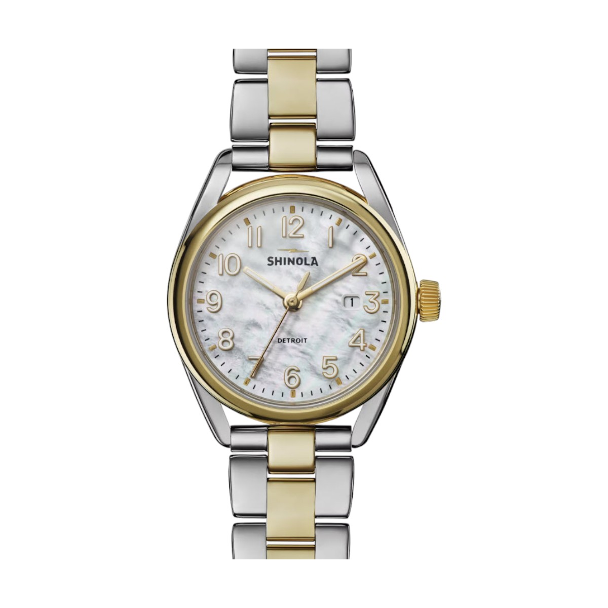 Shinola Derby 38mm Women's Watch, Mother of Pearl Dial