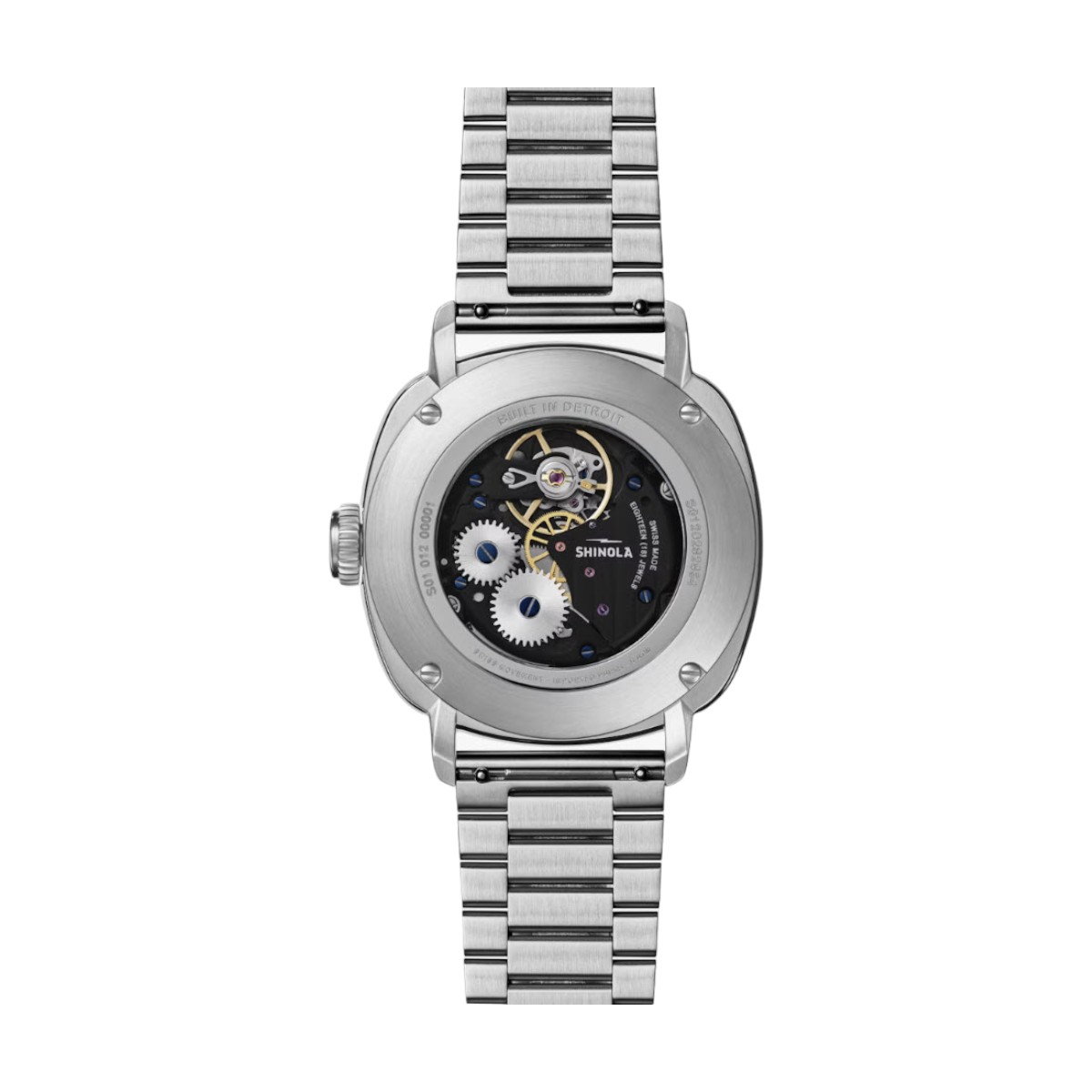 Mechanic 39mm Men's Watch, Black Dial