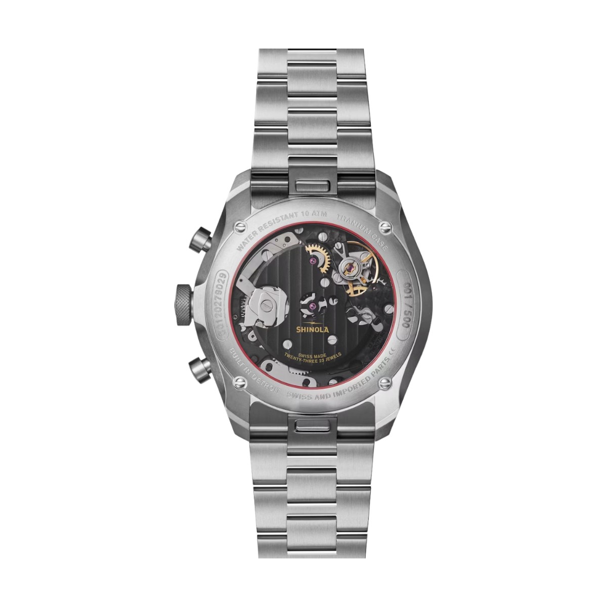 Shinola Mooncraft Monster Chronograph 43mm Men's Watch, Blue Dial